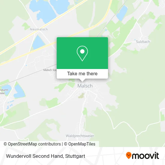 Wundervoll Second Hand map