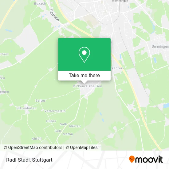 Radl-Stadl map