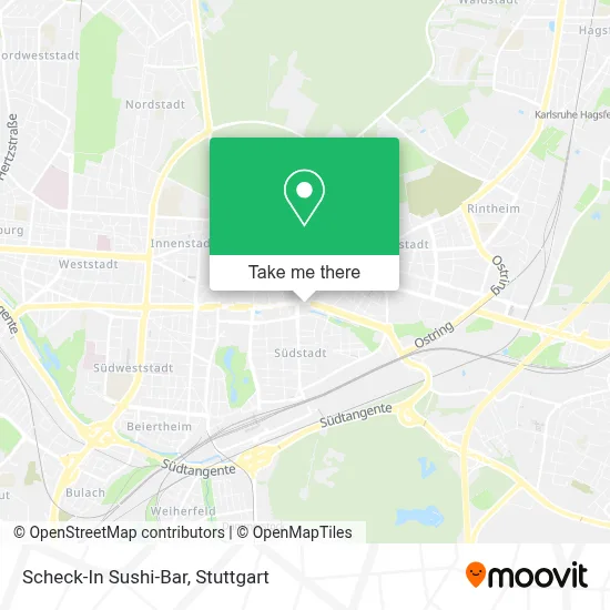 Scheck-In Sushi-Bar map