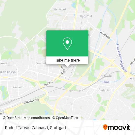 Rudolf Tareau Zahnarzt map