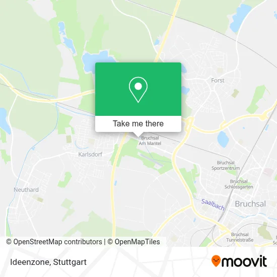Ideenzone map
