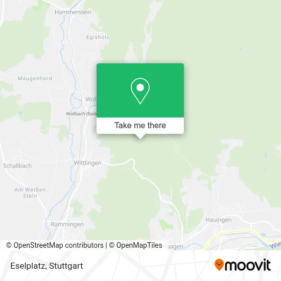 Eselplatz map