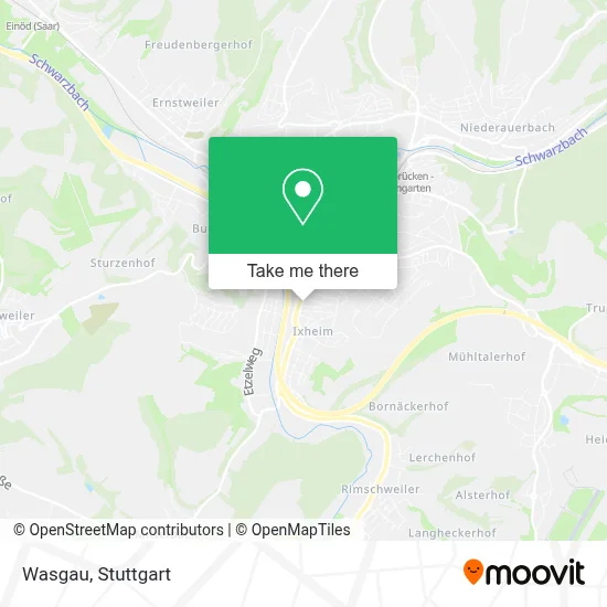 Wasgau map