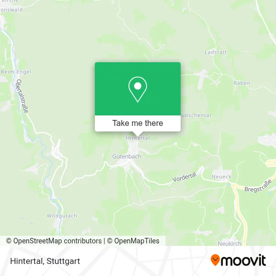 Hintertal map