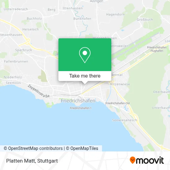 Platten Matt map
