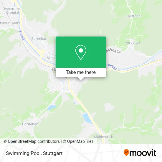 Piscina map