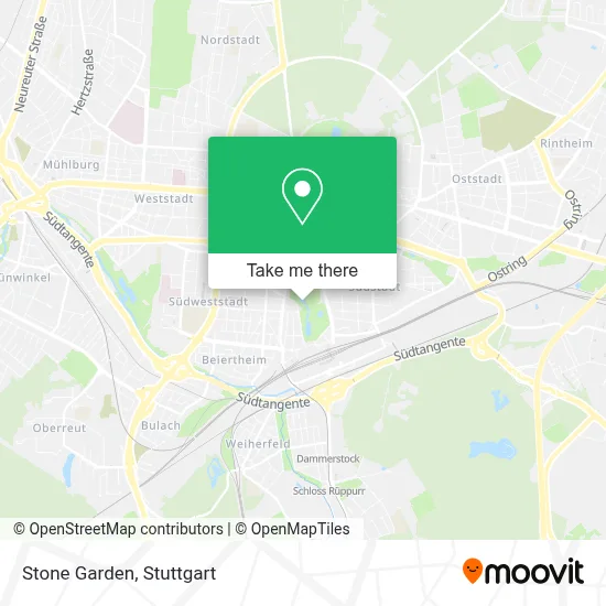 Steingarten map