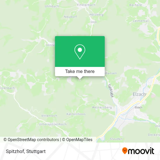 Spitzhof map