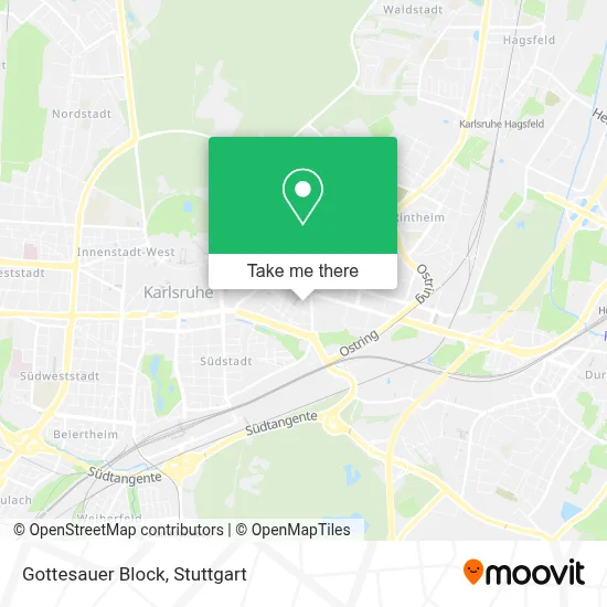 Gottesauer Block map