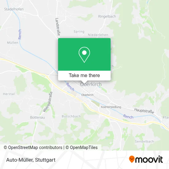 Auto-Müller map