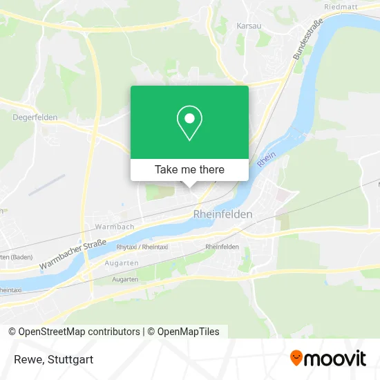 Rewe map