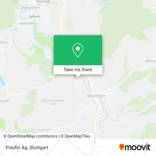 Polyfin Ag map