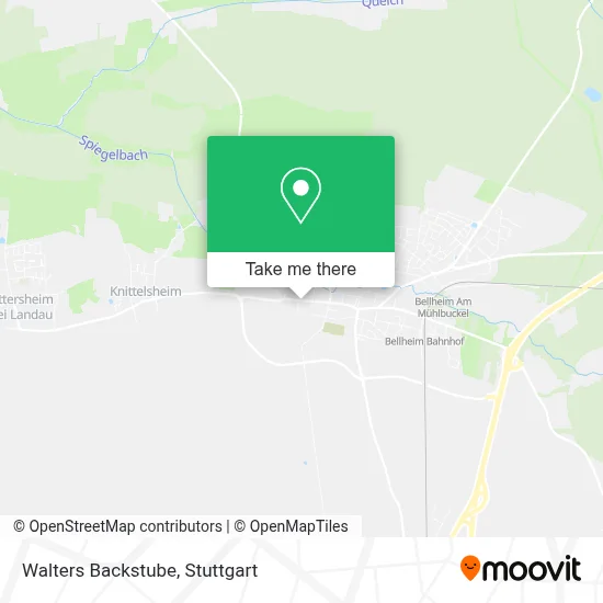 Walters Backstube map