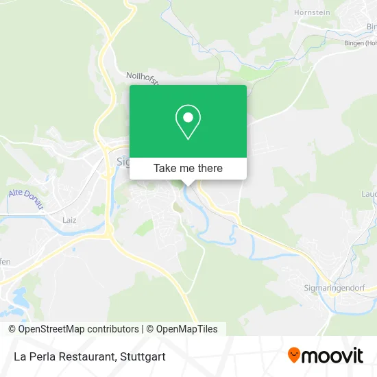 Ristorante La Perla map