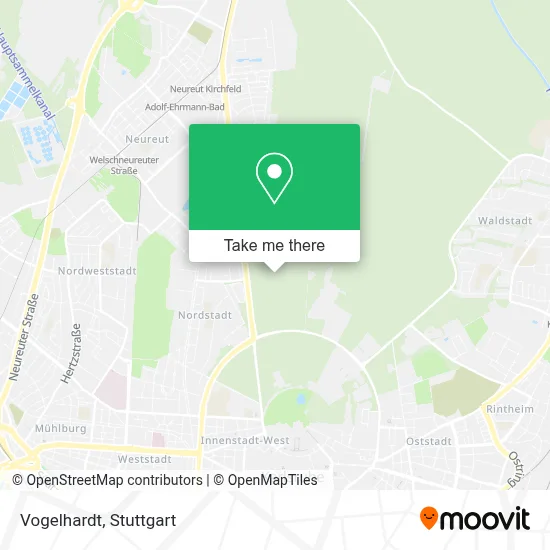 Vogelhardt map