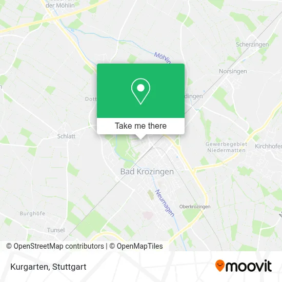 Kurgarten map