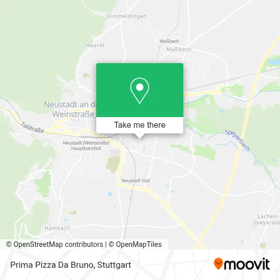 Prima Pizza Da Bruno map