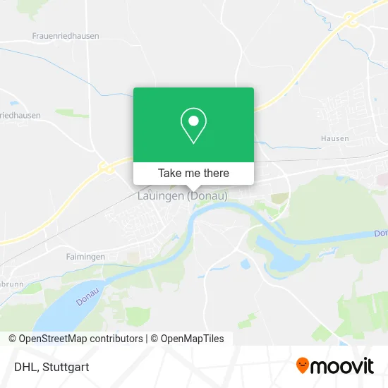 DHL map