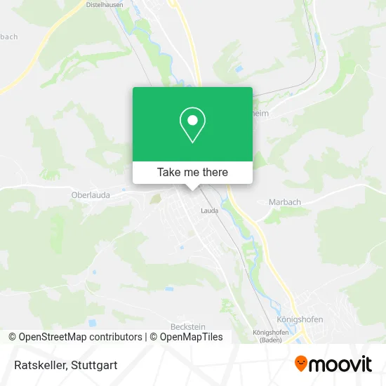 Ratskeller map