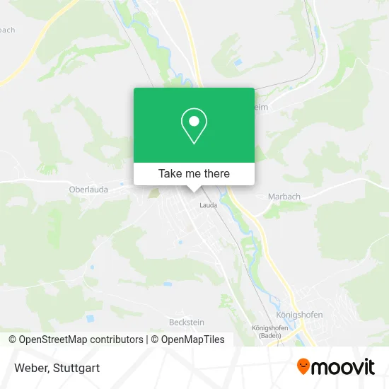 Weber map