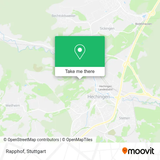 Rapphof map