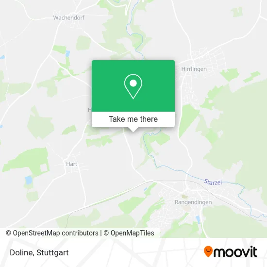 Doline map