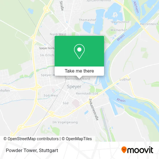 Pulverturm map