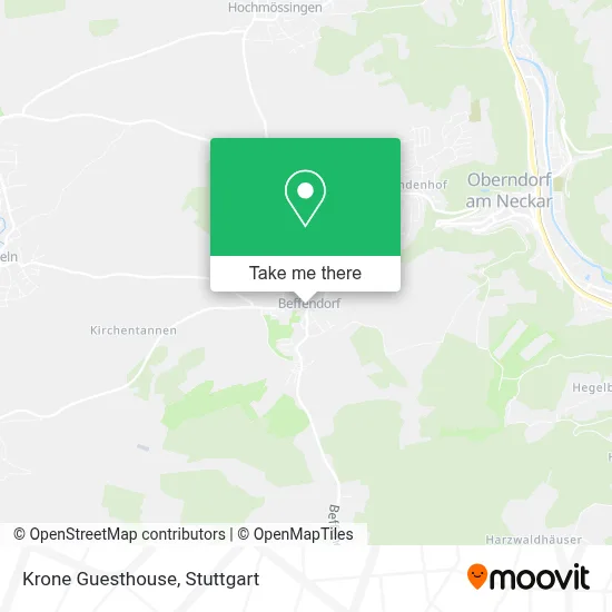 Gasthof Krone map