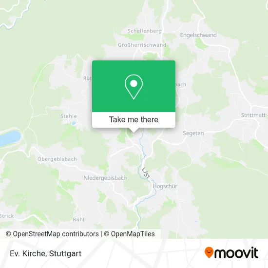 Ev. Kirche map