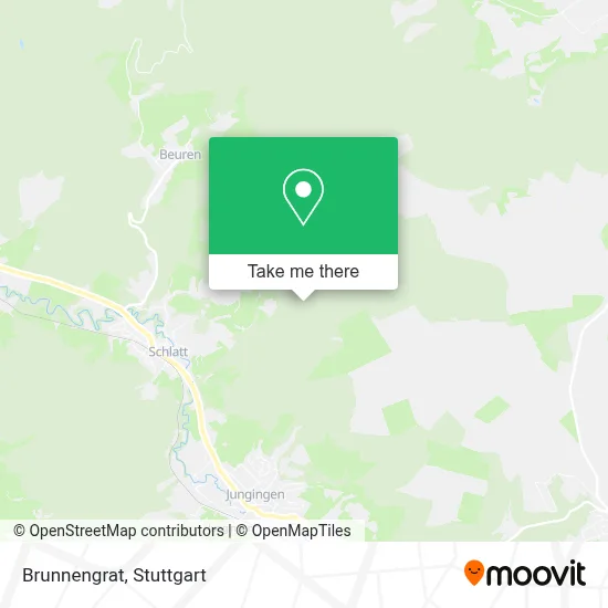 Brunnengrat map