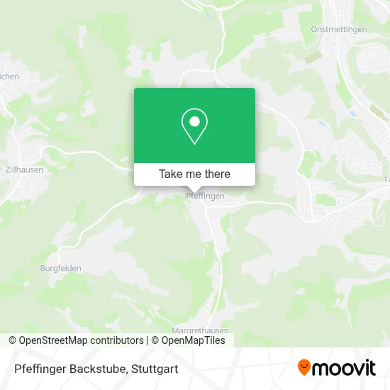 Pfeffinger Backstube map
