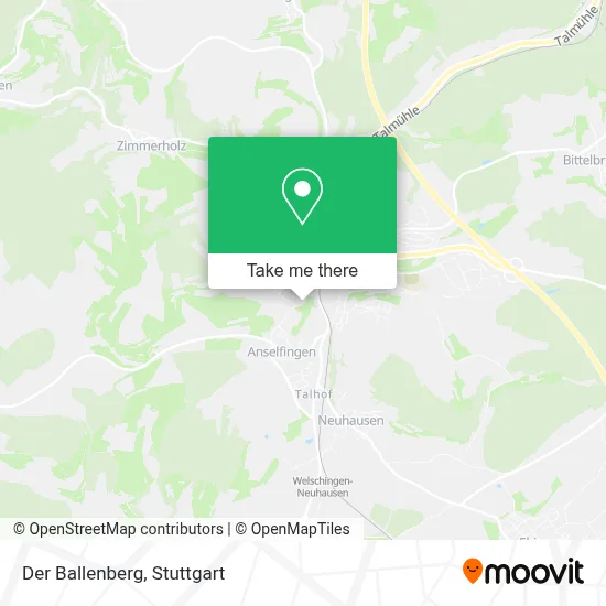 Der Ballenberg map