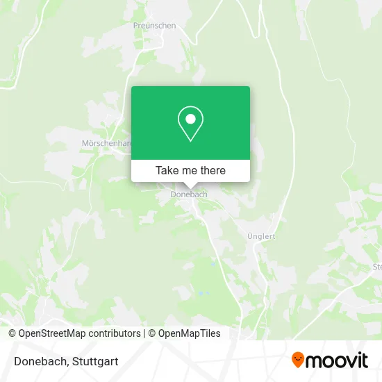 Donebach map