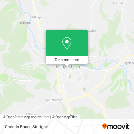 Christin Bauer map