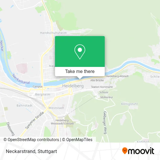 Neckarstrand map