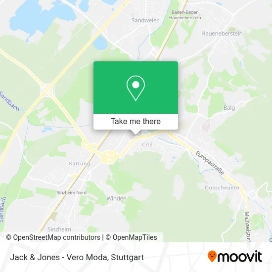 Jack & Jones - Vero Moda map
