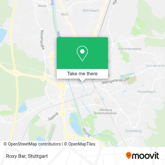 Roxy Bar map
