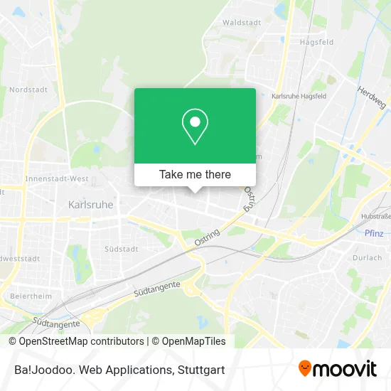 Ba!Joodoo. Web Applications map
