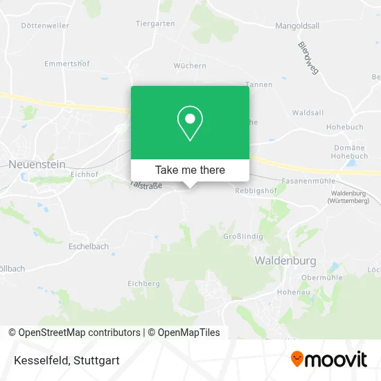 Kesselfeld map