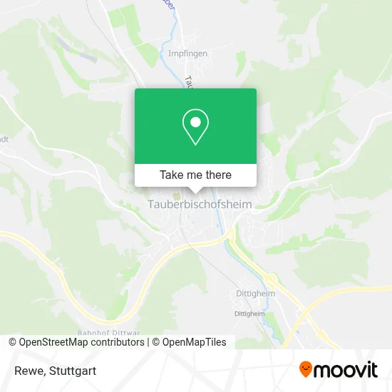 Rewe map