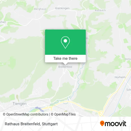 Rathaus Breitenfeld map