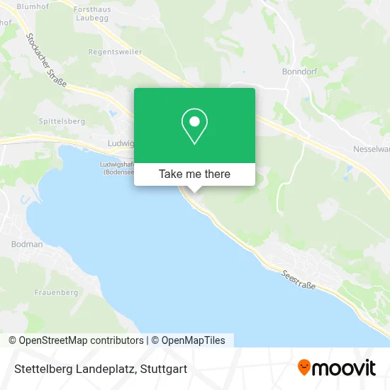 Stettelberg Landeplatz map