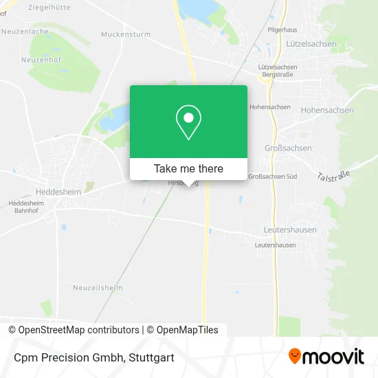 Cpm Precision Gmbh map