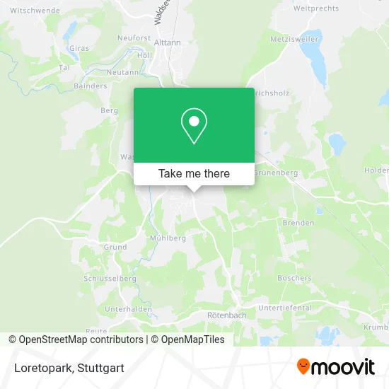 Loretopark map