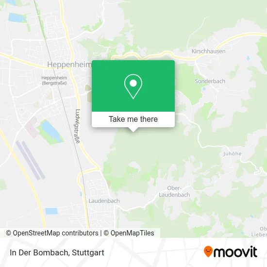 In Der Bombach map