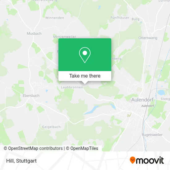 Hill map