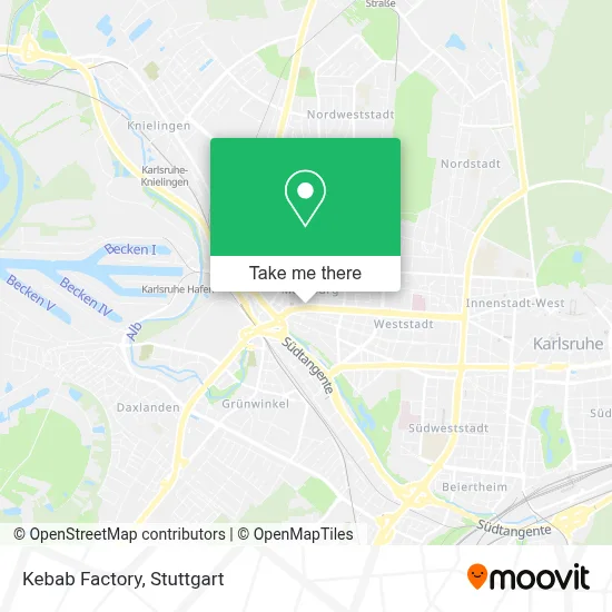 Kebab Factory map