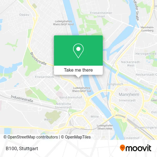 B100 map