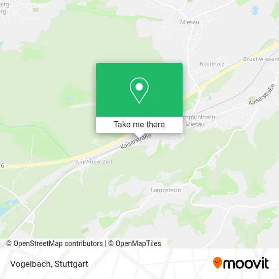 Vogelbach map