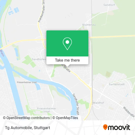 Tg Automobile map